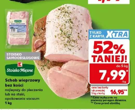 Schab wieprzowy bez kości Stoisko Mięsne