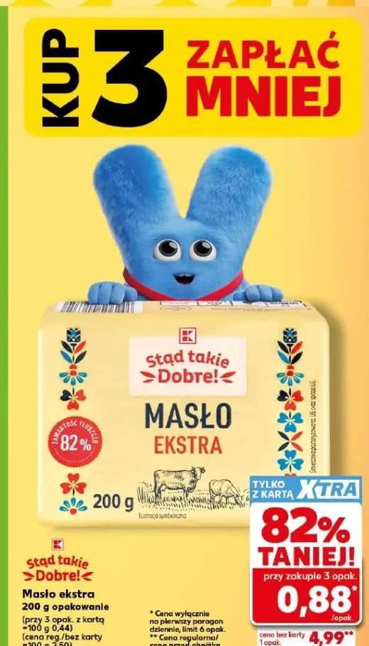 Masło ekstra Stąd takie Dobre!