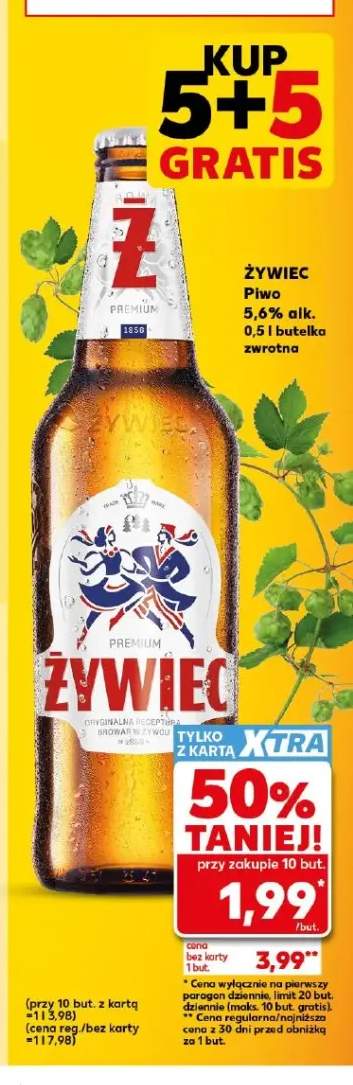 Piwo 5,6% ŻYWIEC