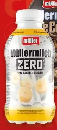 Napój mleczny Müller Müllermilch Zero o smaku bananowym