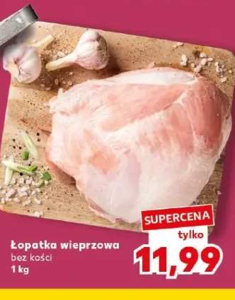 Łopatka wieprzowa bez kości
