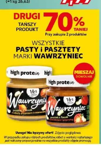 Pasztet z fasoli z pomidorami i papryką WAWRZYNIEC