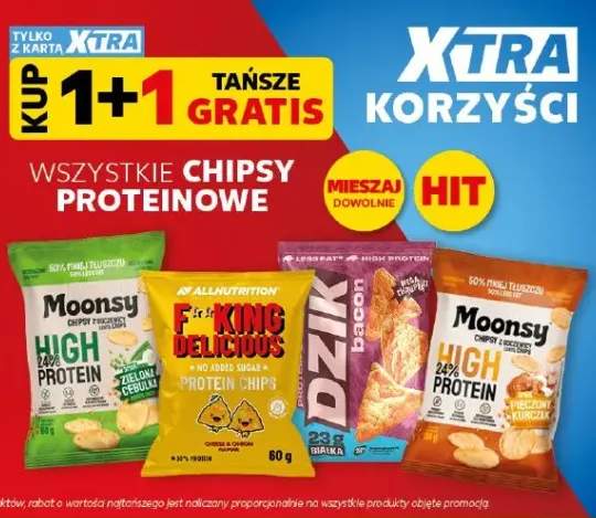 Chipsy proteinowe