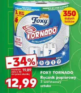 Ręcznik papierowy Foxy Tornado 3-warstwowy