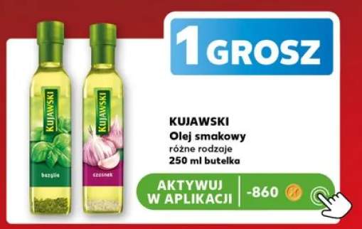 Olej smakowy KUJAWSKI czosnek