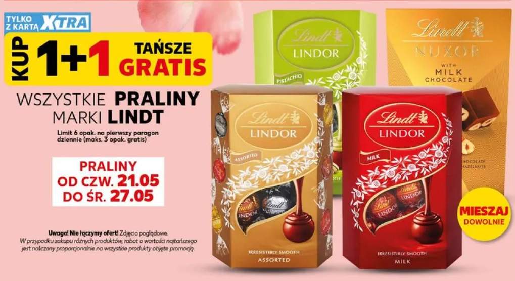 Praliny Lindt