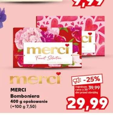 Bomboniera różowa Merci