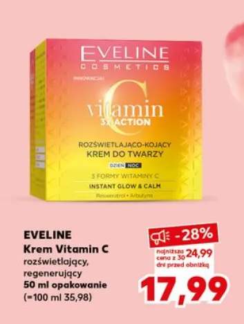 Krem do twarzy Eveline Vitamin C regenerujący