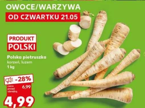 Polska pietruszka korzeń luzem
