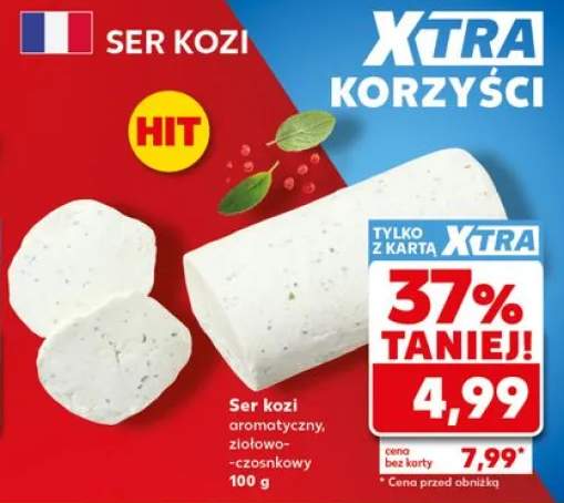 Ser kozi aromatyczny ziołowo-czosnkowy