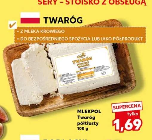 Twaróg półtłusty MLEKPOL