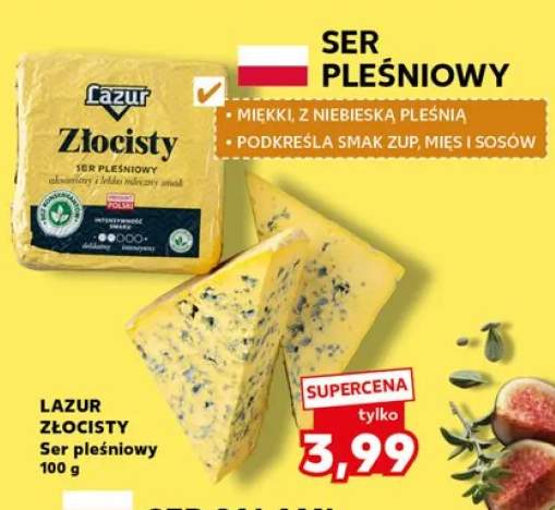 Ser pleśniowy LAZUR Złocisty