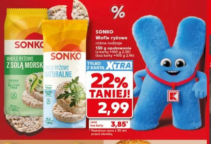 Wafle ryżowe SONKO