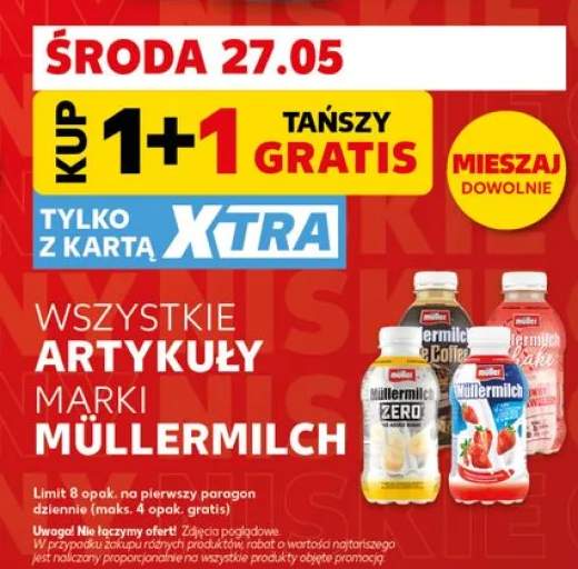 Napój mleczny Müllermilch Zero