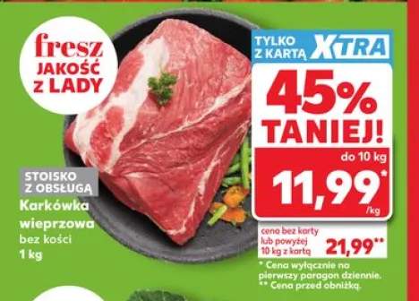 Karkówka wieprzowa bez kości