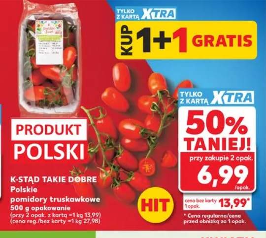 Pomidory truskawkowe K-Stąd Takie Dobre Polskie