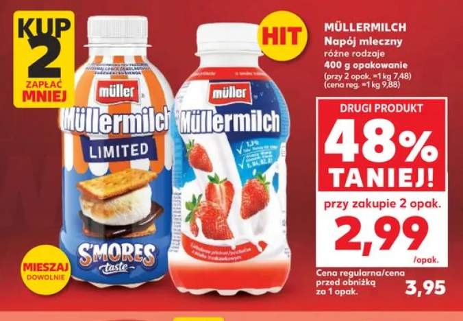 Napój mleczny Müllermilch S'mores taste