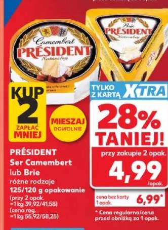 Ser Brie Président Naturalny