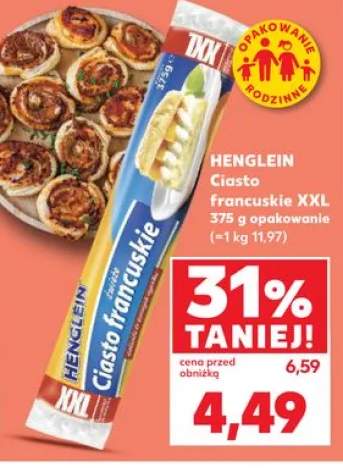 Ciasto francuskie XXL Henglein