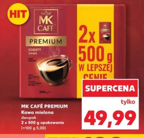Kawa mielona MK Café Premium 2-pak 500g