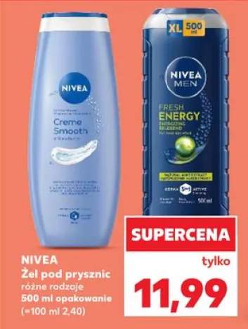 Żel pod prysznic Nivea Creme Smooth