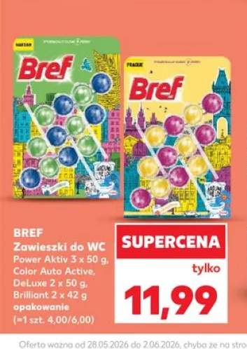 Zawieszki do WC Bref Color Auto Active