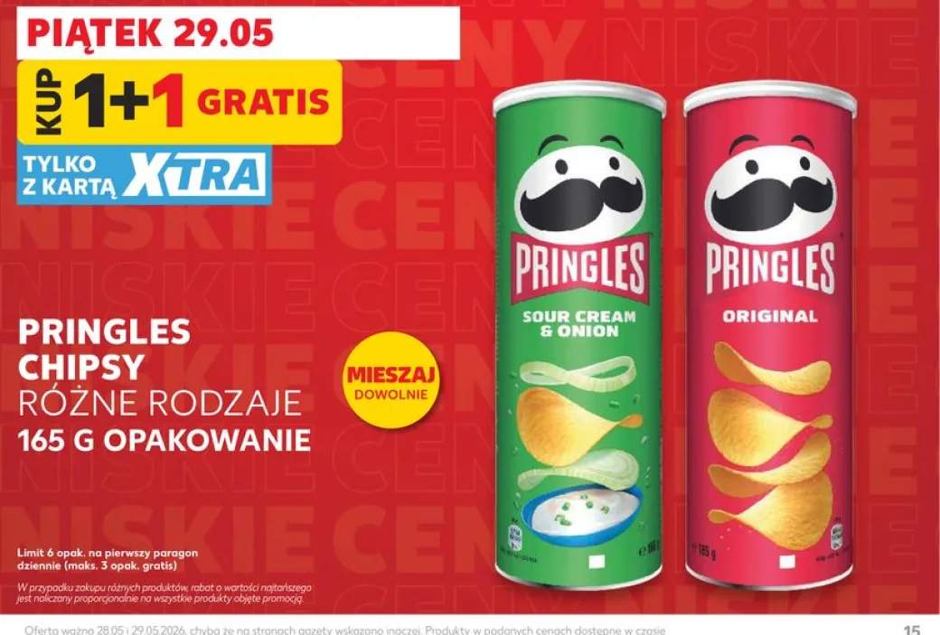 Chipsy Sour Cream & Onion Pringles