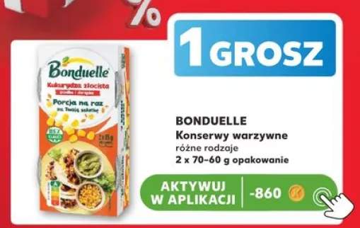 Konserwy warzywne Bonduelle Kukurydza złocista 2-pak 85g