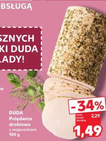 Polędwica drobiowa z majerankiem Duda