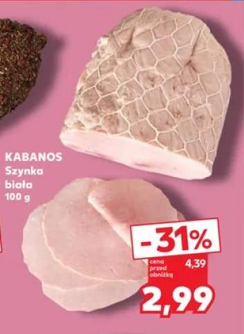 Szynka biała Kabanos