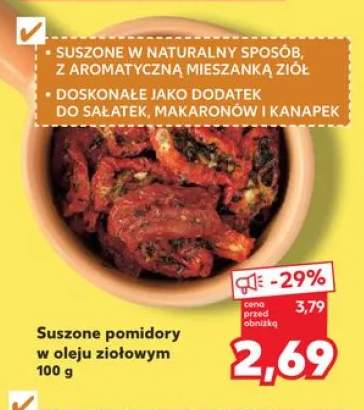 Suszone pomidory w oleju ziołowym