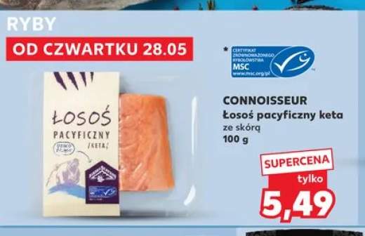 Łosoś pacyficzny keta ze skórą CONNOISSEUR