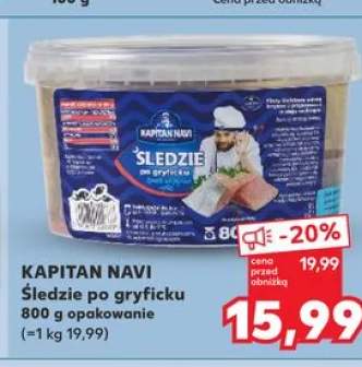Śledzie po gryficku KAPITAN NAVI