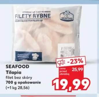 Tilapia filet bez skóry Seafood