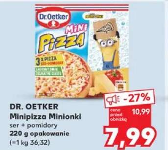 Minipizza Minionki ser + pomidory Dr. Oetker