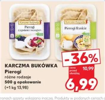 Pierogi Karczma Bukówka