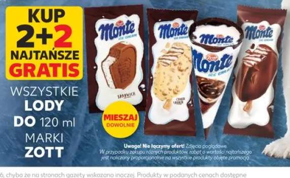 Lody ZOTT Monte