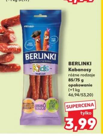 Kabanosy Kids Berlinki