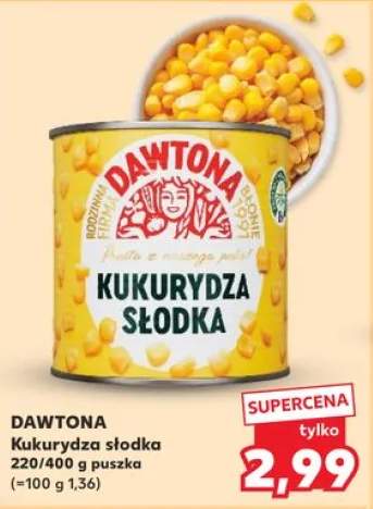 Kukurydza słodka Dawtona