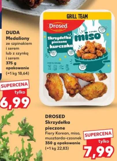 Skrzydełka pieczone Fiery Korean Drosed