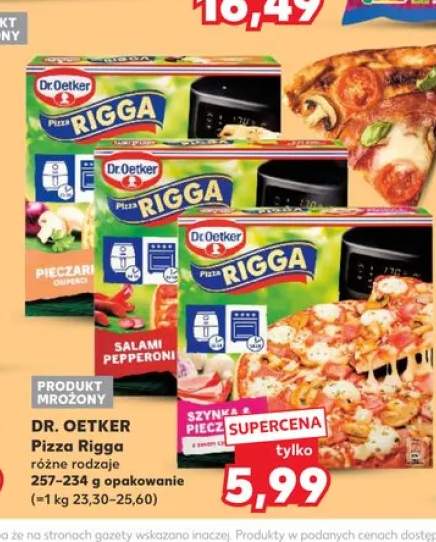 Pizza Rigga Pieczarki Dr. Oetker