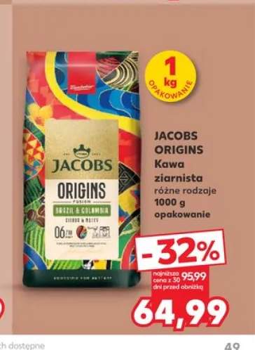 Kawa ziarnista JACOBS ORIGINS