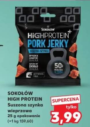 Suszona szynka wieprzowa Sokołów High Protein