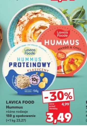 Hummus proteinowy klasyczny Lavica Food