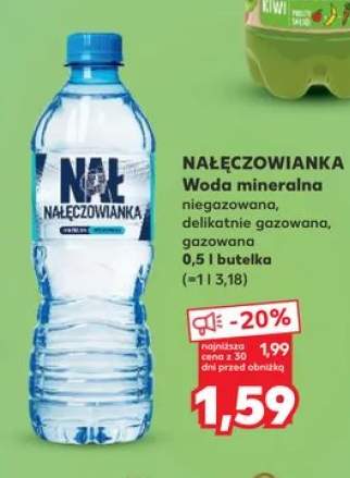Woda mineralna Nałęczowianka niegazowana