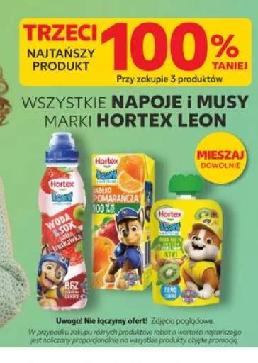 Sok Hortex Leon jabłko pomarańcza