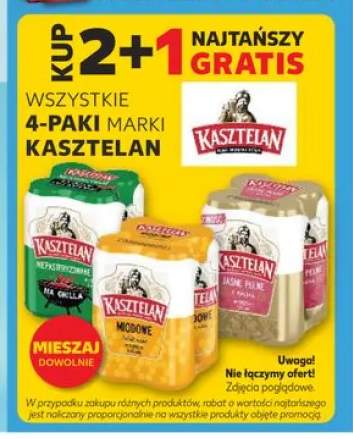 Piwo Kasztelan Niepasteryzowane 4-pak