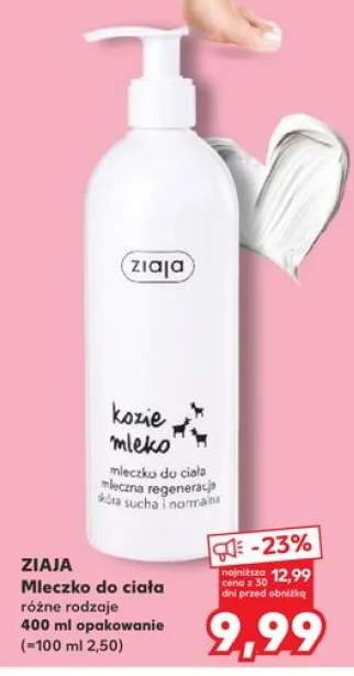 Mleczko do ciała ZIAJA