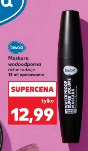 Maskara wodoodporna bevola Midnight Black