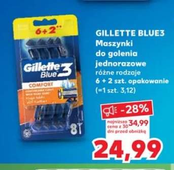 Maszynki do golenia jednorazowe Gillette Blue3 8-pak
